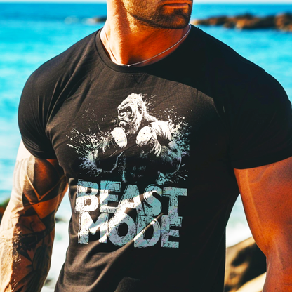 Gorilla boxer, BEAST MODE, GYM Unisex T-Shirt