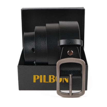 Black Leather Belt G311