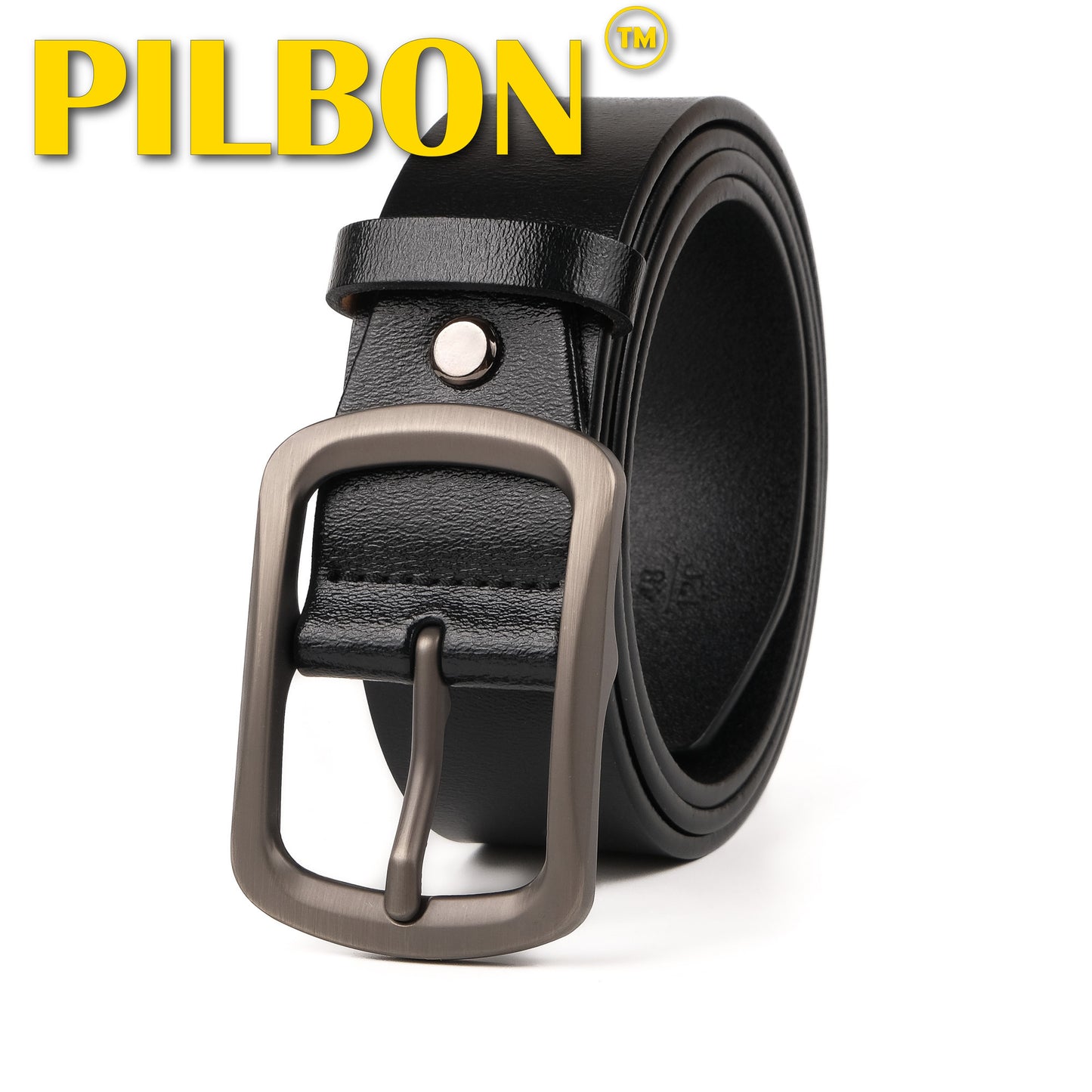 Black Leather Belt G311