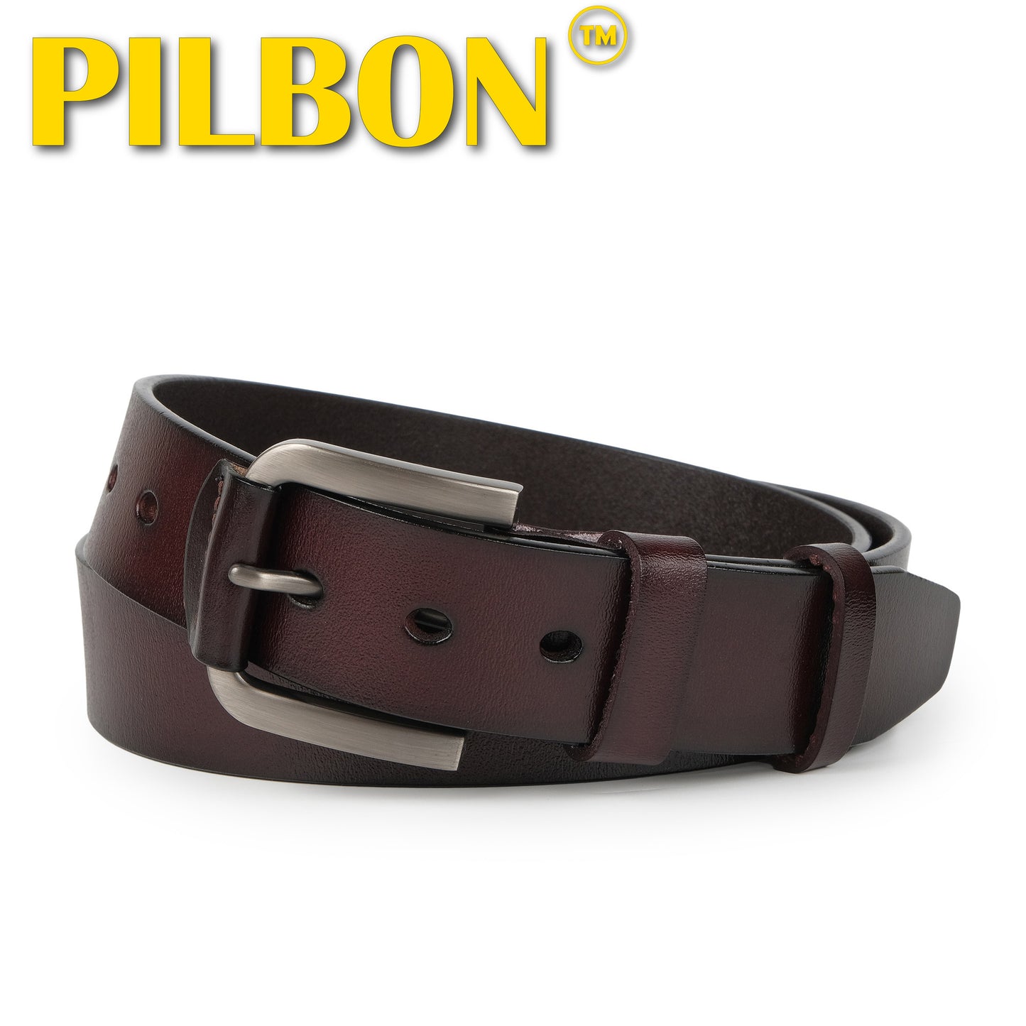 Brown Leather Belt G307