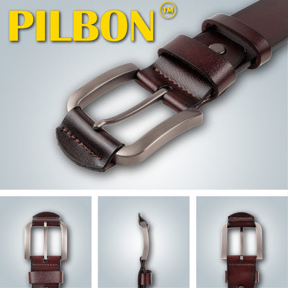 Brown Leather Belt G307