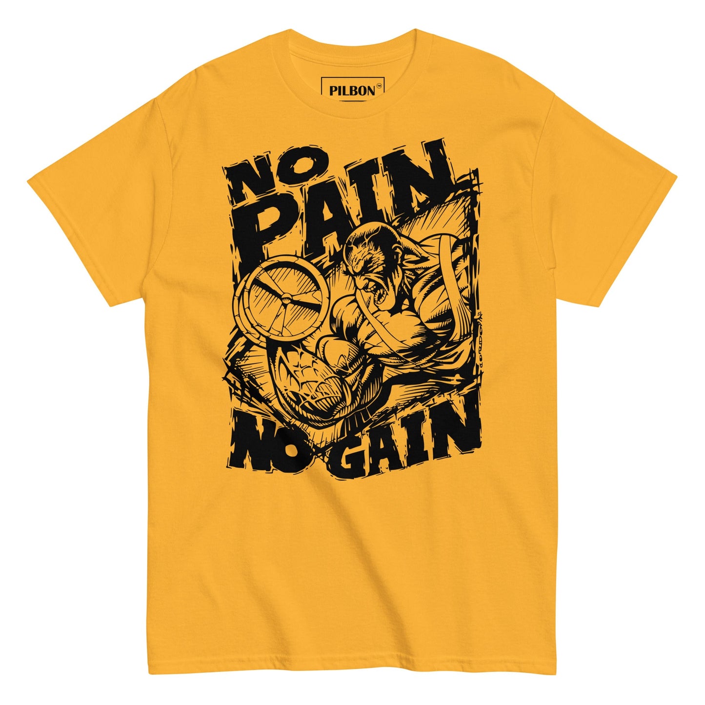 No Pain No Gain, GYM Unisex T-Shirt